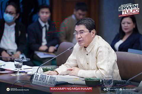 Erwin Tulfo files 10 bills vs corruption
