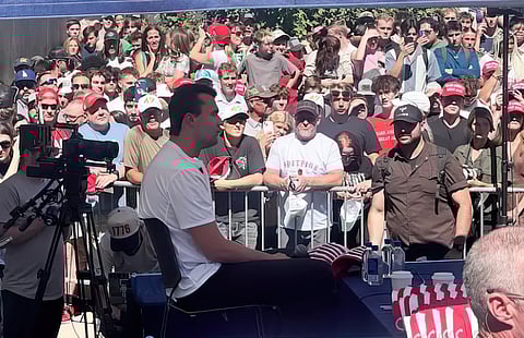 While discussing gun violence during a university appearance, right-wing American political activist Charlie Kirk was fatally shot in the neck. The 31-year-old used ‘often inflammatory rhetoric’ for his pro-Trump, conservative views.