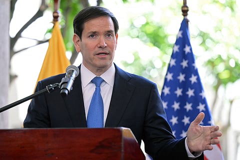 Rubio backs Phl against 'coercive' sea nature reserve