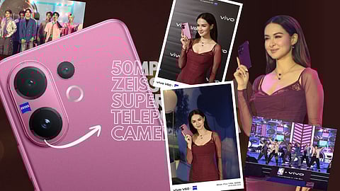 MARIAN Rivera showcases stunning portraits taken with the vivo V60’s 50MP ZEISS Super Telephoto Camera during the grand launch in Manila.