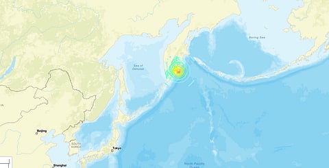 Magnitude 7.4 quake strikes off Russian Far East, tsunami warning issued
