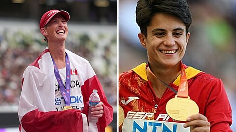 Dunfee, Perez clinch world walk gold medals