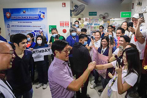 PBBM celebrates birthday by visiting Valenzuela Medical Center