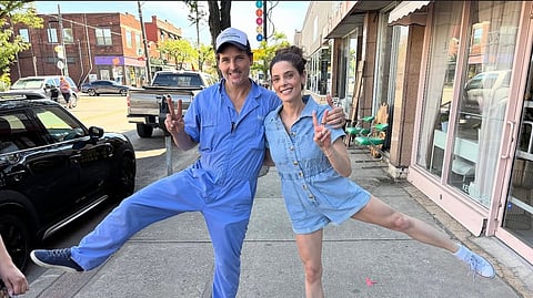 Peter Facinelli and Ashley Greene.