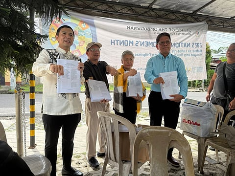 Davao City Acting Mayor Sebastian Duterte, through his legal team, has filed criminal complaints, including kidnapping, before the Office of the Ombudsman against several Cabinet officials, police generals, a government prosecutor, and John Does in connection with the alleged illegal arrest of former President Rodrigo Duterte on September 15, 2025. (Photo from Atty. Israelito Torreon)