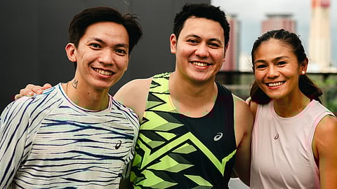 Asics Running Club coaches Dean Cunanan, Jasper Tanhueco and Precious Aguilar will provide structured programs during the ASICS META: Time: Trials Philippines on 19 October at the Vermosa Sports Hub.