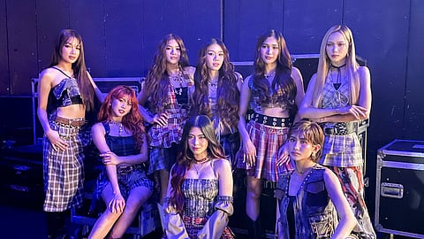 P-pop girl group Bini.