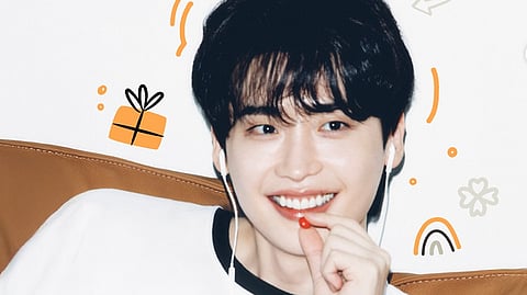 South Korean actor Lee Jong Suk.