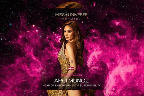 Arci Munoz heads empowerment and sustainability dept of Miss Universe Denmark