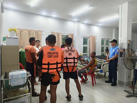 Nine fishermen were rescued after their boat capsized off the waters of Dilasag, Aurora on September 18, 2025.
