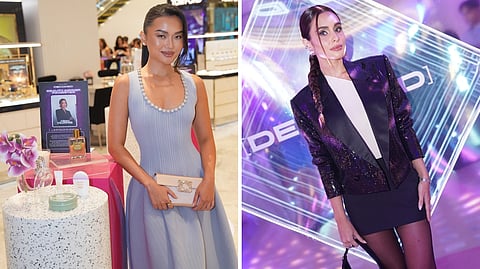 Nikki Huang, management trainee for SSI Group and Max Collins