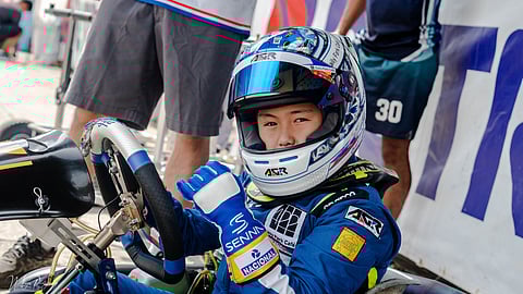 ANTONIO ‘Anton’ Racelis beams with optimism as he competes in the ROK Cup Superfinal set from 14 to 18 October in Lonato, Italy.