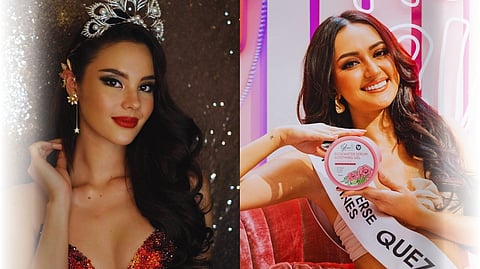 Catriona Gray and Ahtisa Manalo