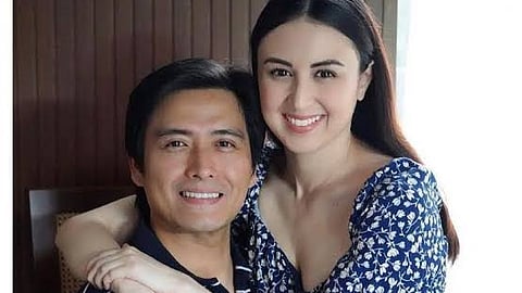 Beautiful couple Alfred Vargas and Yasmine Espiritu-Vargas