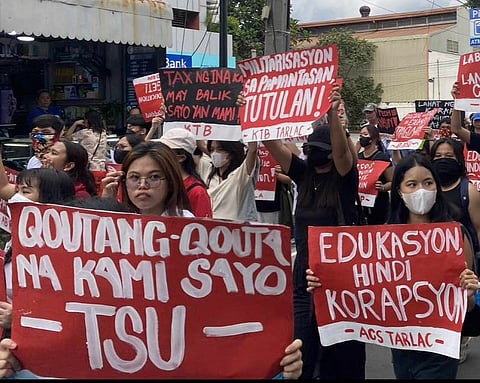 ‘Jail the corrupt,’ cry Angeles demonstrators