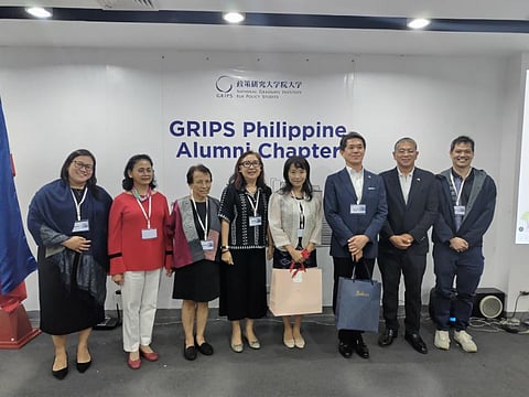 Japanese envoy attends GRIPS alumni reunion in Makati