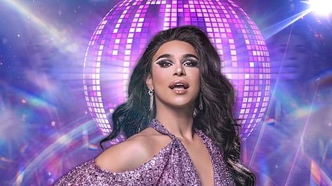 Drag performer Viñas Deluxe.