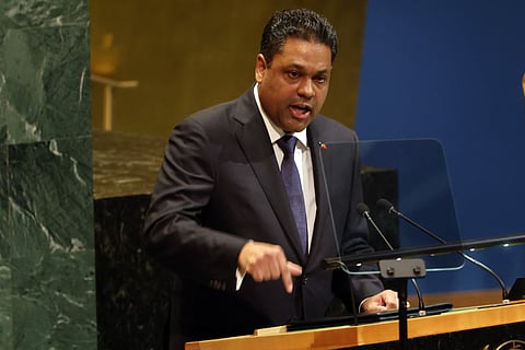 President of the Transitional Presidential Council of the Republic of Haiti Laurent Saint-Cyr