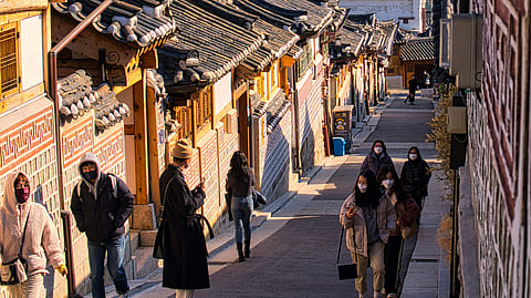 BUKCHON Hanok Village, South Korea.