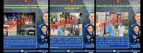 BULACAN NETS | Bulacan PNP operations on 27 September yield significant results province-wide, including successful drug busts in San Miguel and Pandi, the apprehension of nine accused individuals, and the capture of a wanted person in San Jose Del Monte.| Franco Regala