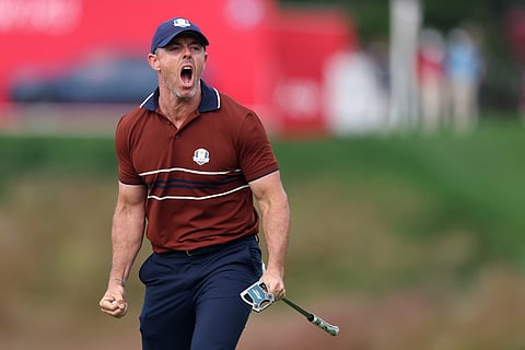 RORY McIlroy and Europe silence the hecklers with an impressive performance to seize a commanding 11.5-4.5 lead that put them on the brink of winning the Ryder Cup at Bethpage Black.