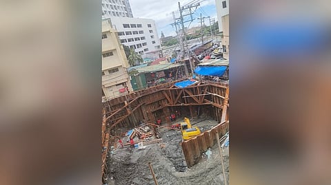 The annex building of the Justice Abad Santos Memorial Medical Center remains under construction and is showing no progress despite being started in 2016 with a P200-million budget which was allegedly already released.