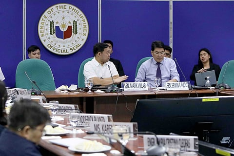 Senator Jinggoy Estrada chaired a hearing on Finance Subcommittee B to discuss the proposed budget for the Movie and Television Review and Classification Board.