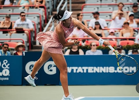 Alex Eala gets past Poland’s Katarzyna Kawa, 6-3, 3-6, 7-5, Tuesday to enter the Round of 16 of the Suzhou Open in China.