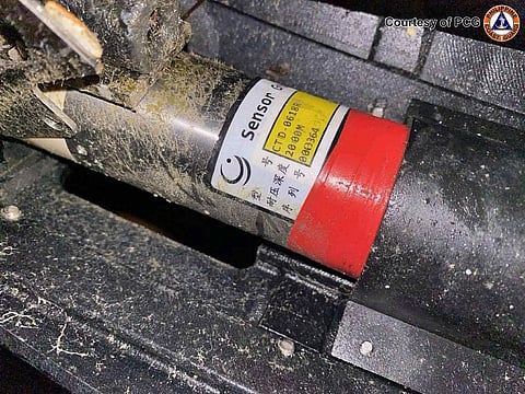 PCG secures alleged underwater drone recovered by local fishermen in Palawan waters