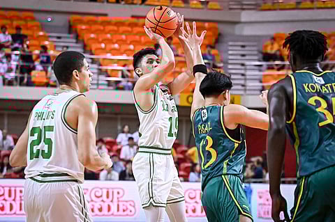 DOY Dungo carries the scoring cudgels, helping La Salle book a thrilling 74-72 win over FEU in Season 88 of the UAAP men’s basketball tournament.