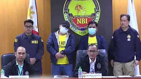 Two suspects who are allegedly involved in the murder of Philippine Charity Sweepstakes Office executive Atty. Wesley Barayuga have surrendered to agents of the National Bureau of Investigation-Organized and Transnational Crime Division on Tuesday.