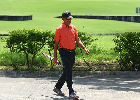 Frankie Miñoza is delighted to see young golfers display their talents in the ongoing ICTSI North vs South Elite Junior PGT Championship.