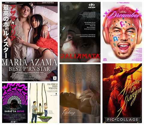 The official entries for the first Cine Silip Film Festival