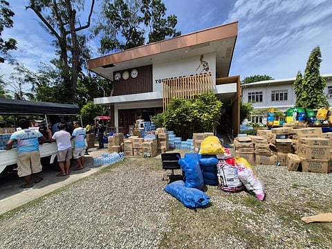 DOT-TIEZA TRAs open to receive donations for Cebu quake survivors
