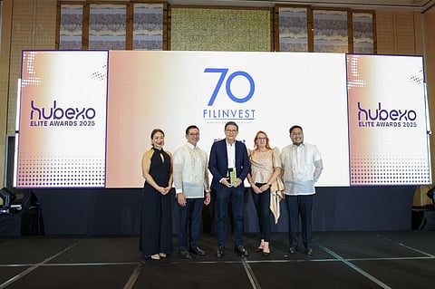 Filinvest named Developer of the Year, joins Asia’s Elite at Hubexo Awards 2025