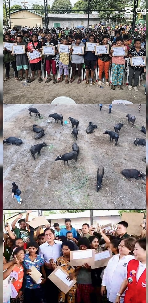 AETA SUPPORT | Aeta community receives much-needed support from President Marcos, including carabaos for farming and Starlink internet access for enhanced education and connectivity. | Franco Regala