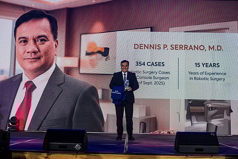St. Luke's Medical Center President and CEO, Dr. Dennis Serrano