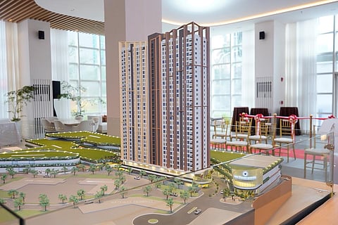 The scale model at The Observatory Sales Pavilion provides a glimpse of the 4.5-hectare mixed-use township in Mandaluyong City.