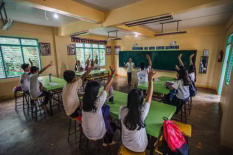 Light has come to Eugenia M. Quintela Memorial High School, where the teaching and learning experiences are enhanced with the use of equipment powered by solar energy.