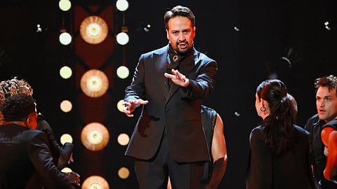 Lin Manuel-Miranda, songwriter and ‘Hamilton’ creator.