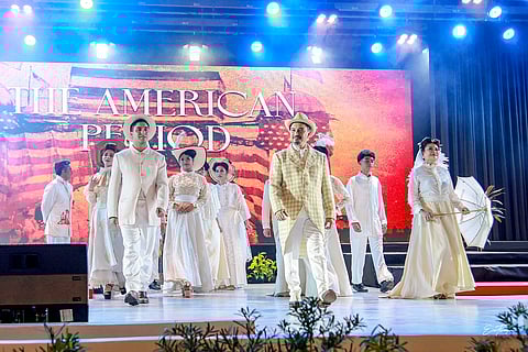 The costumes in the segment 'The American Period.'