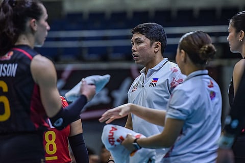 Head coach Rald Ricafort insists the PLDT High Speed Hitters are uncomfortable being labeled as title contenders in the PVL Reinforced Conference which begins Tuesday in Montalban, Rizal.