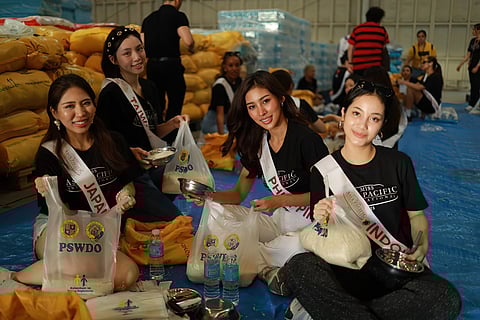 MISS Asia Pacific International candidates.