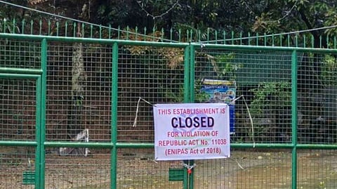 DENR shuts down illegally operating resorts