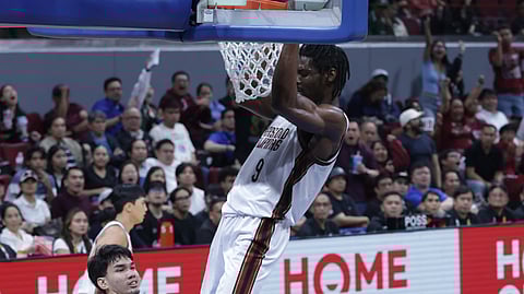 FRANCIS Nnoruka goes wild, firing 28 points to lead the UP Fighting Maroons to a 83-69 win over the Ateneo Blue Eagles in the UAAP Season 88 basketball tournament.