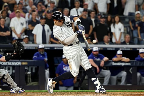 AARON Judge and the New York Yankees refuse to quit, forging a 9-6 win over the Toronto Blue Jays in Game 3 of their American League Division Series.