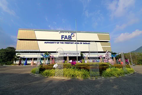 The administration building of the Authority of the Freeport Area of Bataan (AFAB).