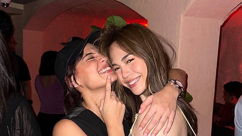 Klea Pineda and Janella Salvador.