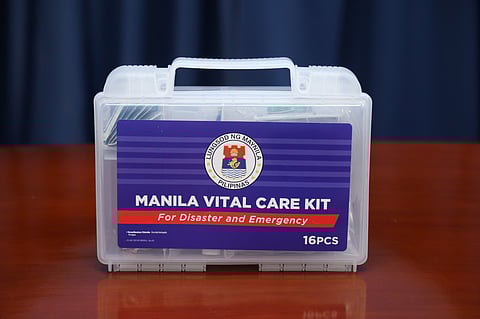 Manila vital care kits rolled out
