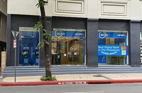 RIZAL Commercial Bank Corp. (RCBC)'s branch in Greenbelt, Makati